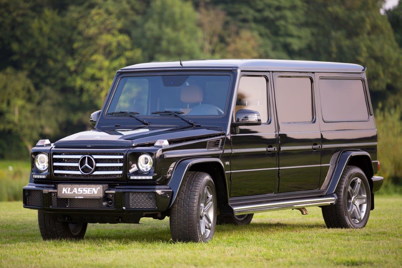 Klassen Based On Mercedes Benz G Class G 500 Armored Vehicles Stretched Cars Stretched Cars Vehicle Number Mgr 1355 580mm Klassen Vip