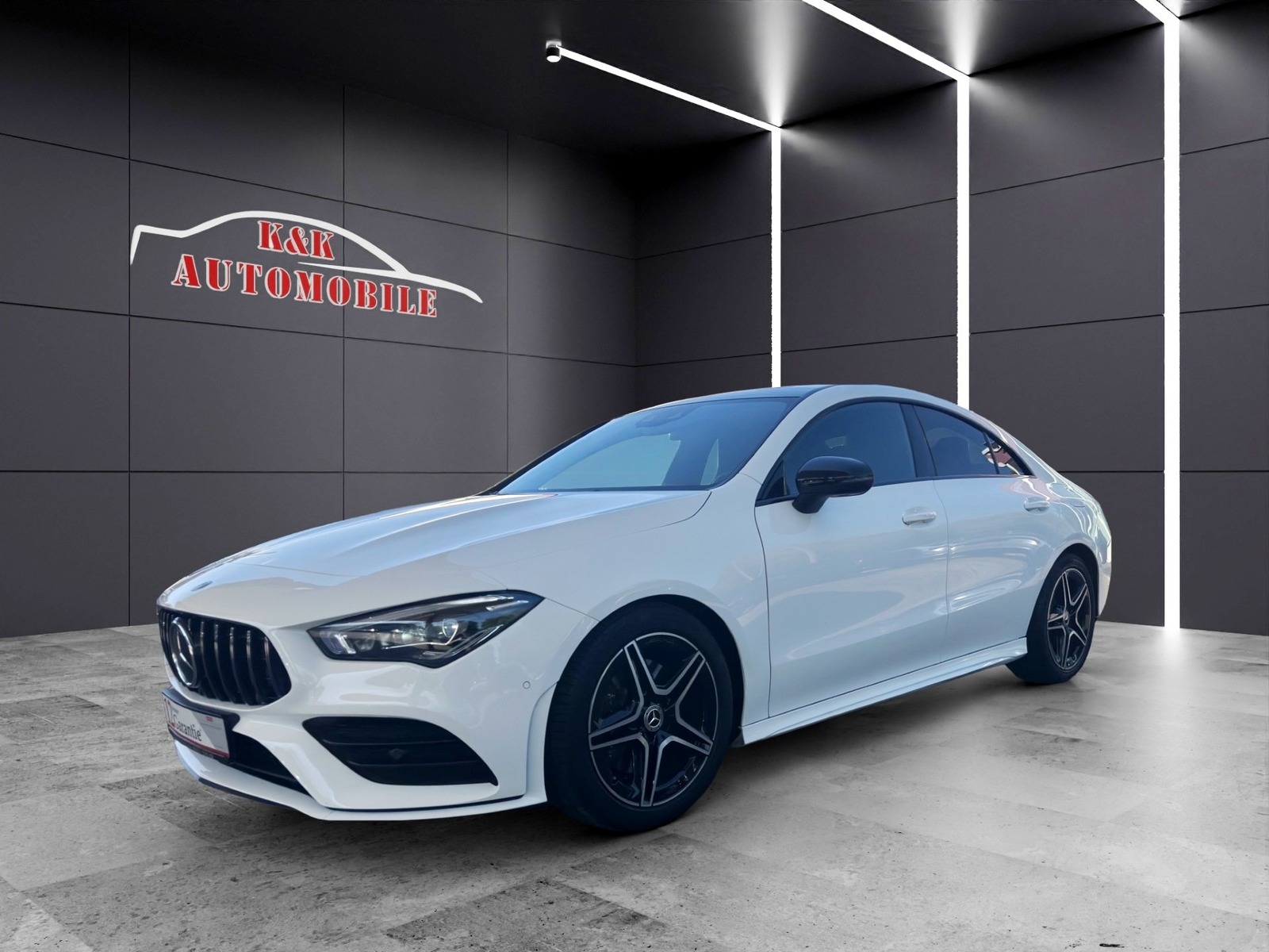 Mercedes-Benz CLA 200 d AMG 8G-DCT/Ambiente/PANO/CAM/LED  (White)