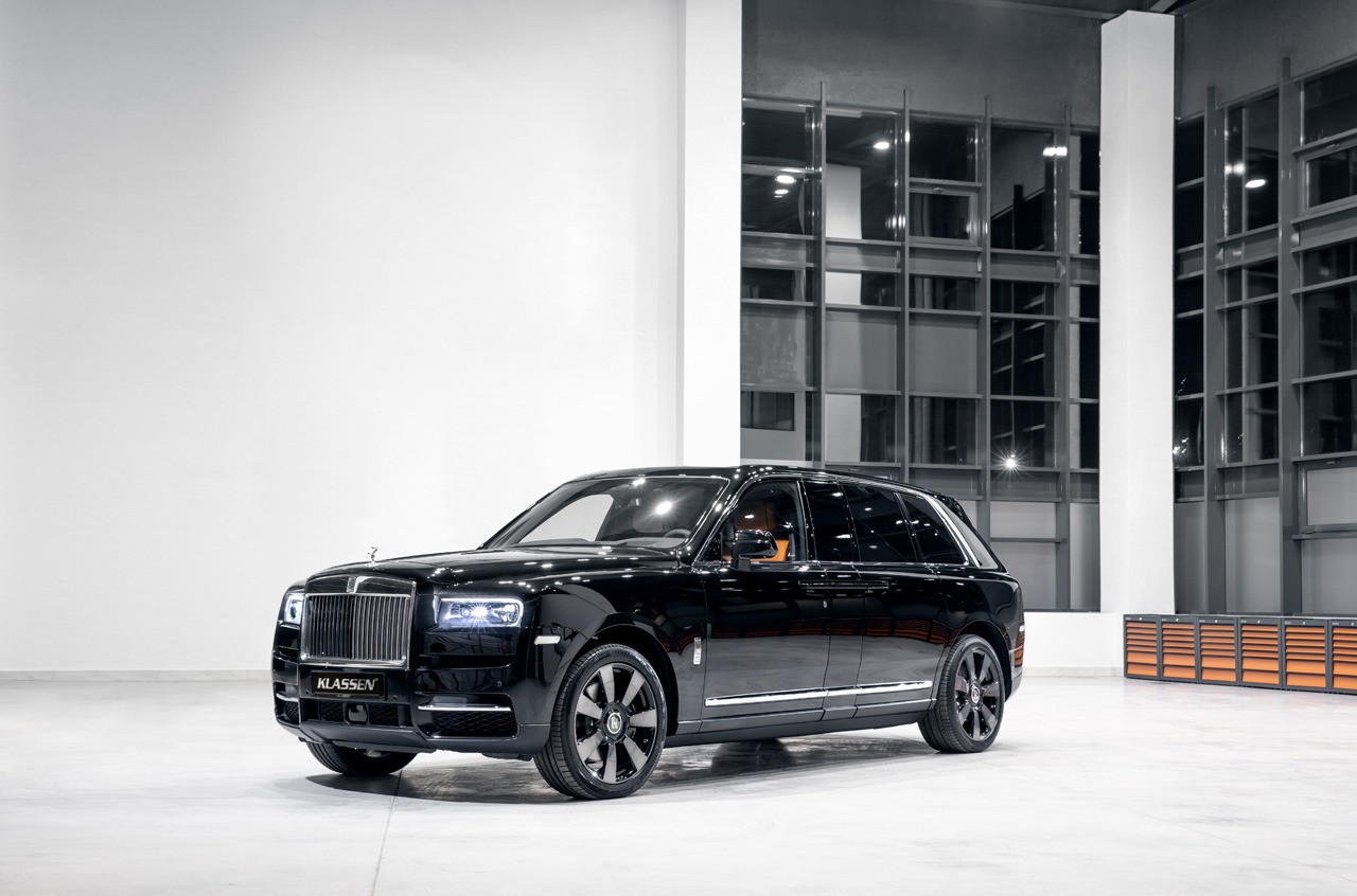 KLASSEN Based on Rolls Royce Cullinan Armored and Stretched cars