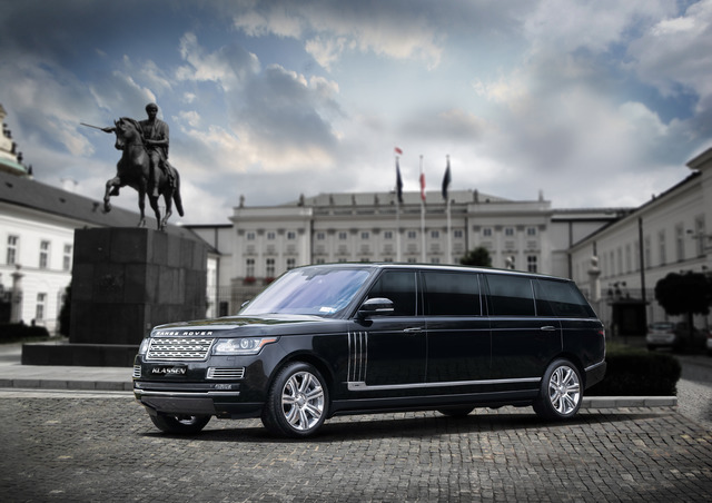 KLASSEN Land Rover Range Rover VIP. 5.0 LWB SV / STRETCHED Presidential Cars. LRR_STRETCHED_+1000