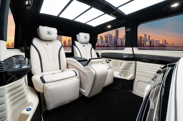 Mercedes-Benz V-Class interior luxury upgrade  Luxury Car Interior  Manufacturers #car #mercedes 