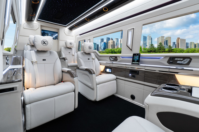 KLASSEN Mercedes-Benz Sprinter VIP. 519 LUXURY VIP JetVan - BAR TOILET. MSE_1558