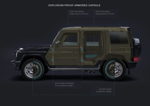 Mercedes-Benz G-Class G 63 Sonderschutzfahrzeug BUNKER VR 8