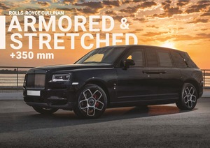 KLASSEN Rolls Royce Cullinan VIP. ARMORED SUV - Luxury VIP Cars - KLASSEN. RCR_1492_1_Armored