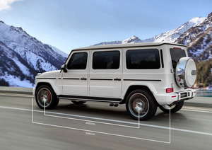 KLASSEN Mercedes-Benz G-Class VIP. G 500 Armored Vehicles - Stretched cars. MGR_1355_+580mm_EN