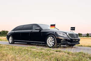 KLASSEN Mercedes-Benz MAYBACH VIP. S 650 State Limousine Armored VIP Car. MMR_1365