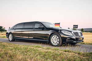 KLASSEN Mercedes-Benz MAYBACH VIP. S 650 State Limousine Armored VIP Car. MMR_1365