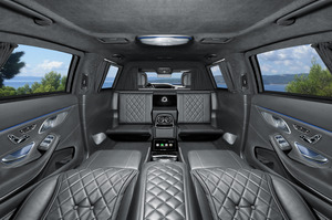 KLASSEN Mercedes-Benz MAYBACH VIP. S 650 State Limousine Armored VIP Car. MMR_1365