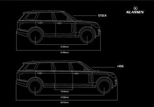 KLASSEN Land Rover Range Rover VIP. 5.0 LWB SV / Staatslimousine Präsidenten. LRR_1419