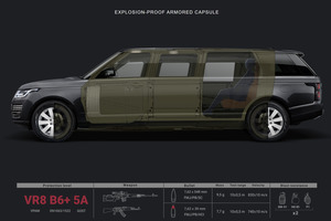 KLASSEN Land Rover Range Rover VIP. 5.0 LWB SV / Staatslimousine Präsidenten. LRR_1419
