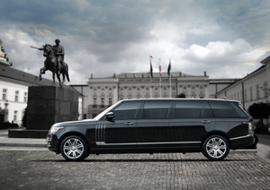 KLASSEN Land Rover Range Rover VIP. 5.0 LWB SV / STRETCHED Presidential Cars. LRR_STRETCHED_+1000