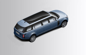KLASSEN Land Rover Range Rover VIP. 5.0 LWB SV / STRETCHED Presidential Cars. LRR_STRETCHED_+1000