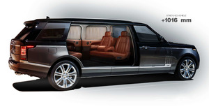 KLASSEN Land Rover Range Rover VIP. 5.0 LWB SV / STRETCHED Presidential Cars. LRR_STRETCHED_+1000