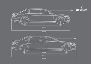 KLASSEN Mercedes-Benz MAYBACH VIP. S 650 Best Armoured state cars. MMR_+500_9003