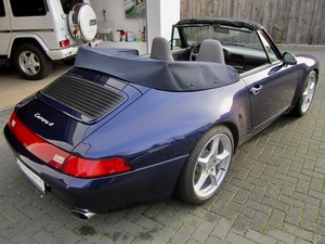 Porsche 993 911 C4 CABRIO UNFALLFREI SOLD/VERKAUFT! (Bild 4)