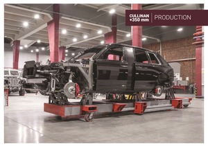 Rolls Royce Cullinan Armored and Stretched cars +1016mm